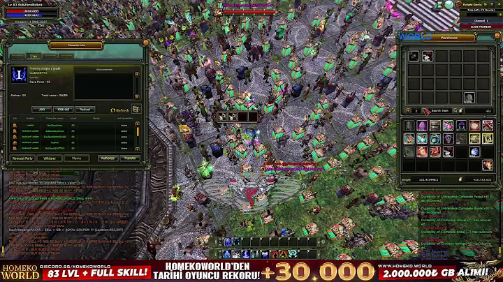 #HomekoWorld Büyük Açılış Gerçekleşti! | Tarihi Rekor +30k User! | Her Hafta 500k GB Alım!| #hkw #ko