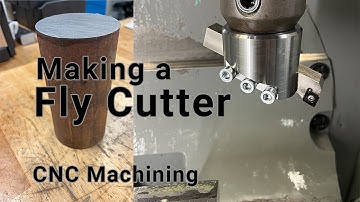 Making a Fly Cutter - CNC Milling and turning a simple face milling tool.