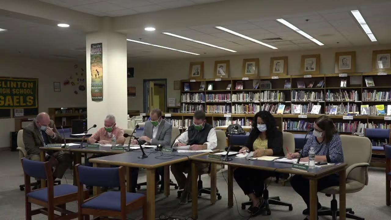 Clinton Public Schools School Committee Meeting 9 27 21 YouTube