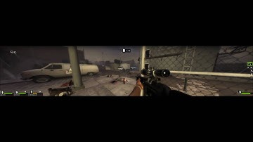 Left 4 Dead 2 - Meet the old ones from L4D [Eyefinity 3 Monitors 2xHD5850]