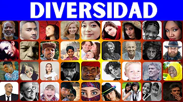 ¿Cuáles son ejemplos de diversidad humana?