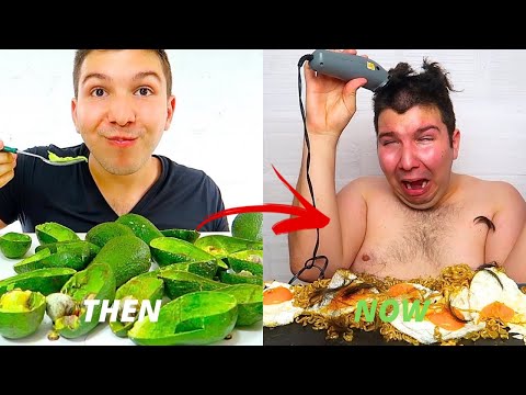 Nikocado avocado before and after