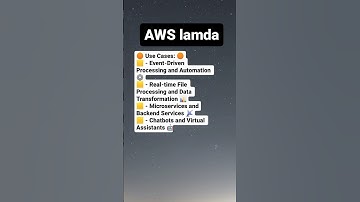 AWS lambda service #aws #lamdafunction