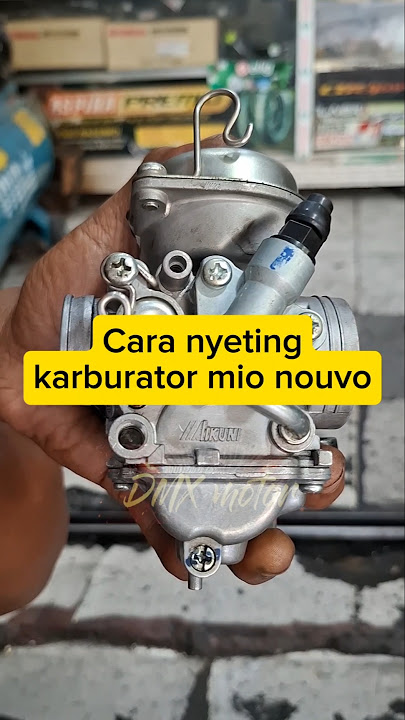 Cara menyeting karburator mio nouvo #karburator#nouvosporty#nouvoz#miosporty#nouvoindonesia#mionizer