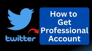 How to Get Twitter Professional Account (Easy Steps) !