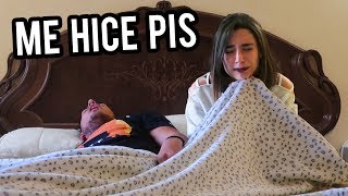 ME HICE PIS EN LA CAMA DE MI NOVIO *MI PEOR VERGÜENZA* | Lyna Vlogs