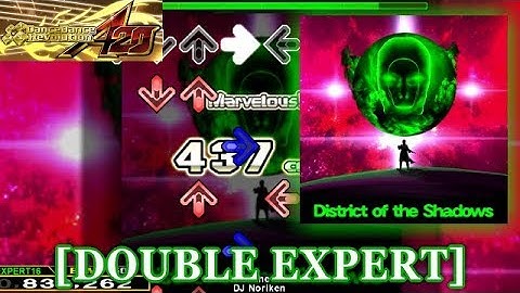【DDR A20】 District of the Shadows [DOUBLE EXPERT] 譜面確認＋クラップ