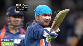 Virendra Sehwag On Fire🔥 103 (60) | 125 Vs New Zealand