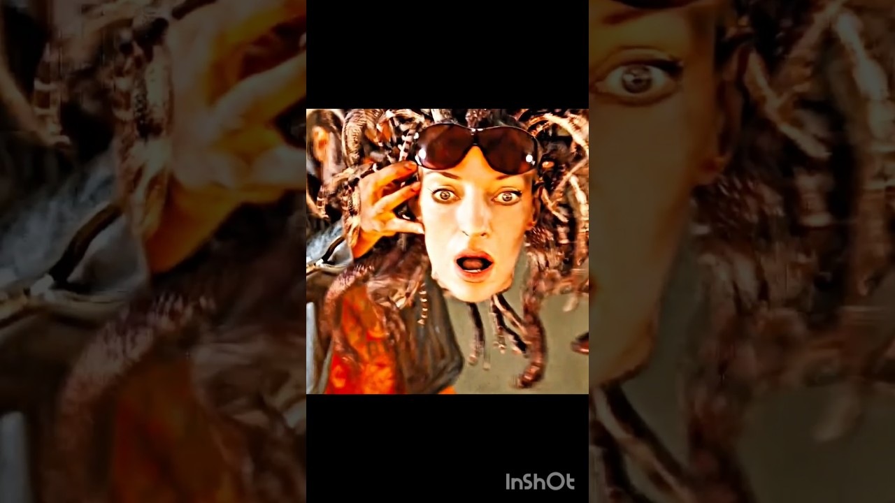 After all what is the secret behind the 1000 snakes on this woman's head? ✨️😱 #short #video #movie