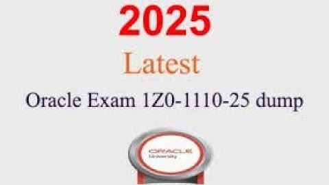 Oracle Cloud Infrastructure 2025 !! Data Science Professional (1Z0-1110-25) Exam Questions-Answers