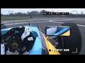 Onboard lap of Top Gear track in Renault F1 car