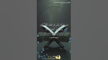 القارئ: شيخ ابو بكر الشاطري 🤍 #Quran #Islam #Allah #الله