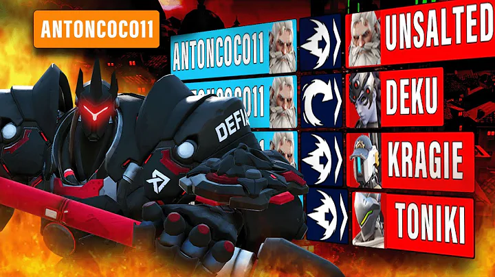 Bullying Streamers with Reinhardt in Overwatch 2 w/ reactions