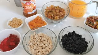 Soaking fruits for Plum cake| Non-alcoholic