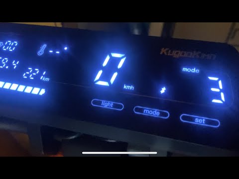 Подключение электросамоката Kugoo Kirin G3 к приложению
