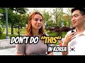 Things you shouldnt do in korea