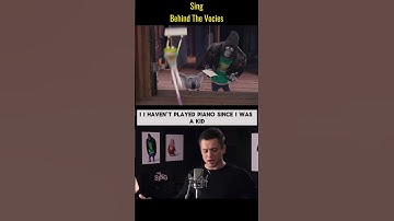 Thumbnail of Sing - Behind The Voices #sing #sing2 #scarlettjohansson #matthewmcconaughey #halsey #shorts #viral