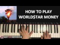 HOW TO PLAY - joji - WORLD$TAR MONEY (Piano Tutorial Lesson)