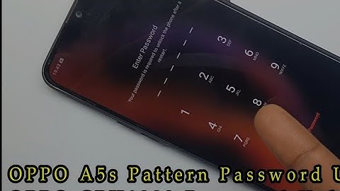 OPPO A5s Pattern Password Unlock Sp Flash Tool OPPO CPH1909 Password Unlock Free Tool