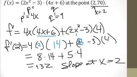 Tangent lines and derivatives, Part 2