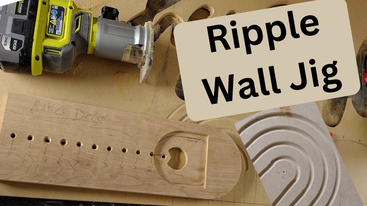 Ripple Wall Jig for Router YouTube