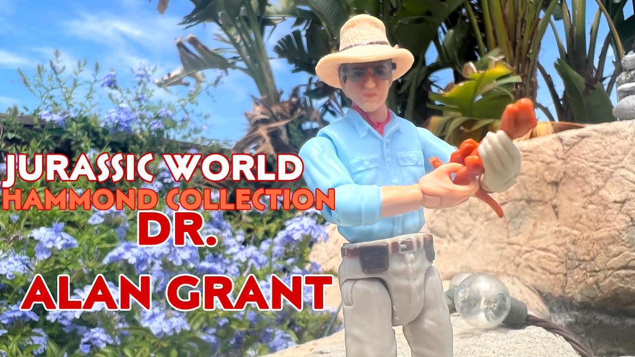Jurassic World Hammond Collection: Dr. Alan Grant Toy Review - YouTube