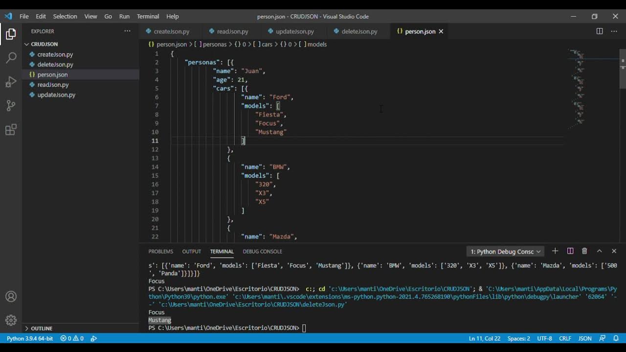 Json remove. Json remove