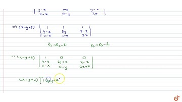Using properties of determinant, prove that `|[3x, -x+y, -x+z] , [x-y, 3y, z-y] , [x-z, y-z, 3
