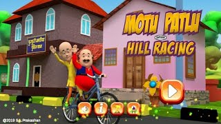 Motu patlu hills biking game gameplay video game screenshot 3