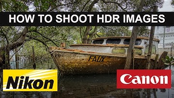How to shoot HDR images using Nikon and Canon DSLR cameras