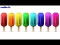 Разноцветное мороженое. Изучаем цвета радуги. Мультик для детей.  Rainbow ice cream Learn colors.