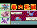 どくタイプ軍団でバトルタワー１０５連勝の金リラを倒せるか！？【ゆっくり実況】【ポケモンEm】