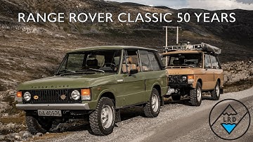 Range Rover Classic 50 years tribute by Land Rover Drive