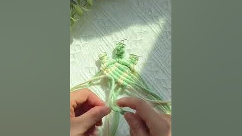 Macrame Turtle Keychain Tutorials🐢