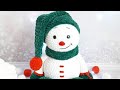 Снеговичок ⛄❤ Мастер-класс Часть 1-я / Türkçe amigurumi tarifi "Kardan adam" (açıklamada)