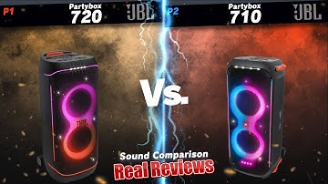 JBL Partybox 710 VS JBL Partybox 720 Sound Comparison