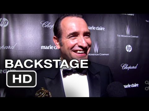 The Artist - Golden Globes Backstage Interviews - HD Movie