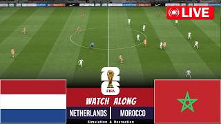 Netherlands vs Morocco | FIFA World Cup 2026 I Full Match Streaming | Video Game Simulation