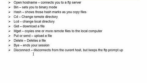 Automating Microsoft ftp