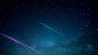 ⭐🌍⭐Free background video, night sky, falling stars, Perseids