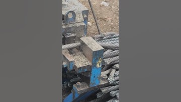 Waste wire rope cutting machine, good tools and machinery can improve work efficiency