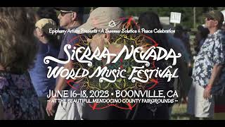 Don't Miss the Sierra Nevada World Music Festival June 16, 17, and 18 in Boonville CA
