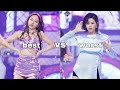 Best vs Worst dressed each twice era