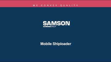 SAMSON Mobile Shiploader in operation