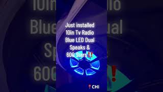 #Custom LED Blue #Speakers &amp; #shootingstar HMU DOING DEALS ‼️‼️‼️