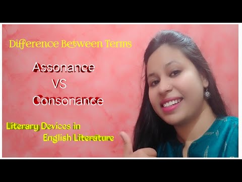 #Literature  Difference between Terms: Assonance VS Consonance