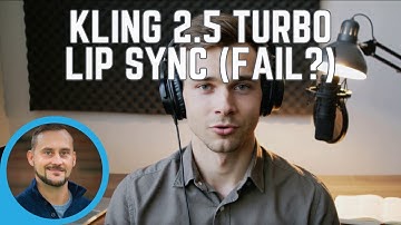 I Tried Making a Podcast Video with Kling 2.5 AI Lip Sync... It Was a DISASTER 😒