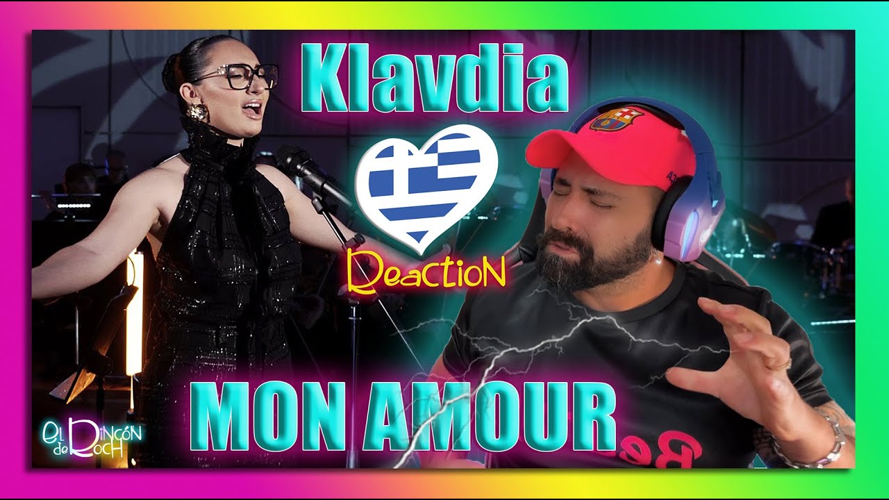 REACTION - Klavdia -  Mon Amour (Slimane) Greece 🇬🇷  #eurovision2025