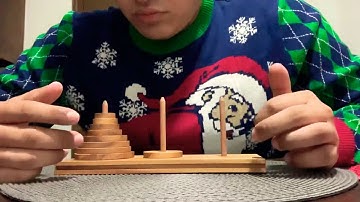 Solving 9 disk - Tower of Hanoi
