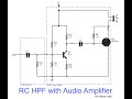 DC blocking capacitor in action
